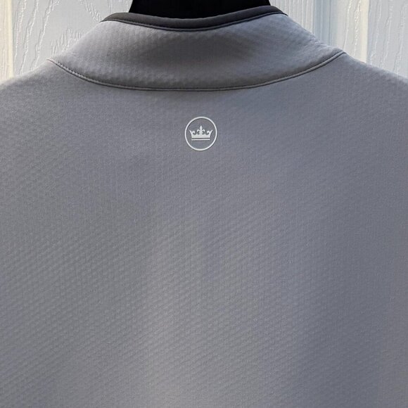 Peter Millar Squallblock Full Zip Vest Water Resistant Gale Gray Size 2X - Picture 7 of 9